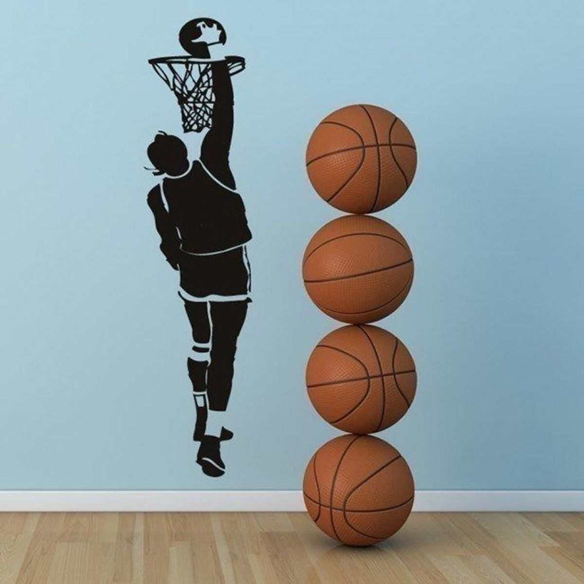 GENERICO - Decomural Basketball Player Slam Dunk Sports WS-17842