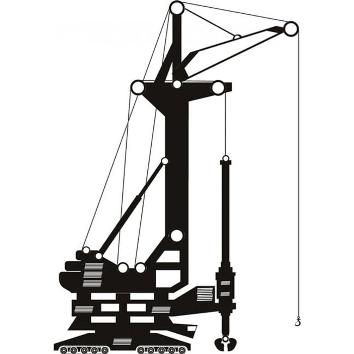 GENERICO - Decomural Large Crane Industrial Machines WS-17855