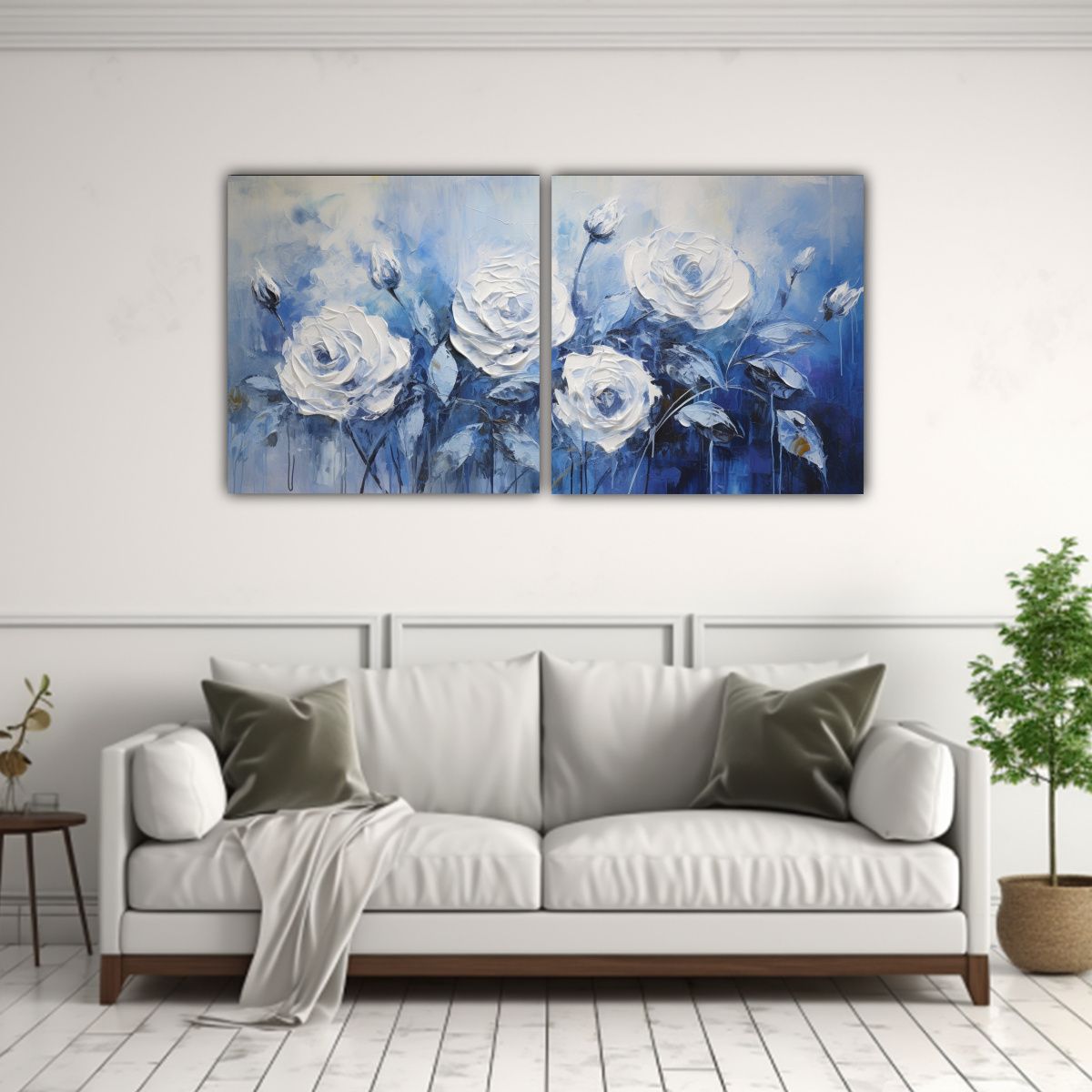 GENERICO - Artes Composición Inspiradora De Una Pintura En 120x60 Cm
