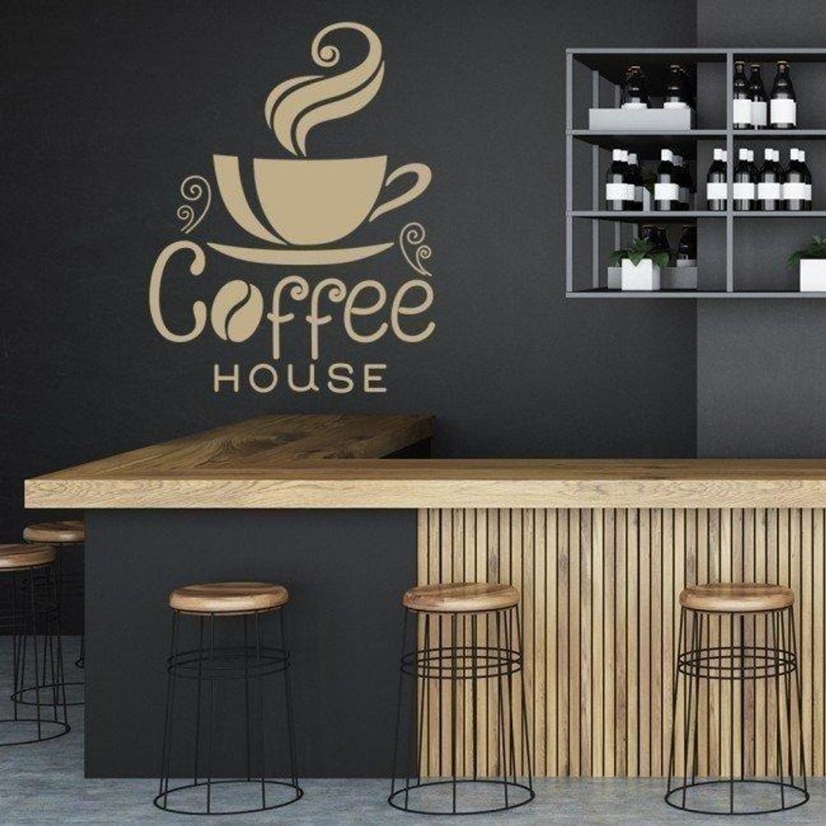 GENERICO - Decomural Coffee House Food Drink WS-19143