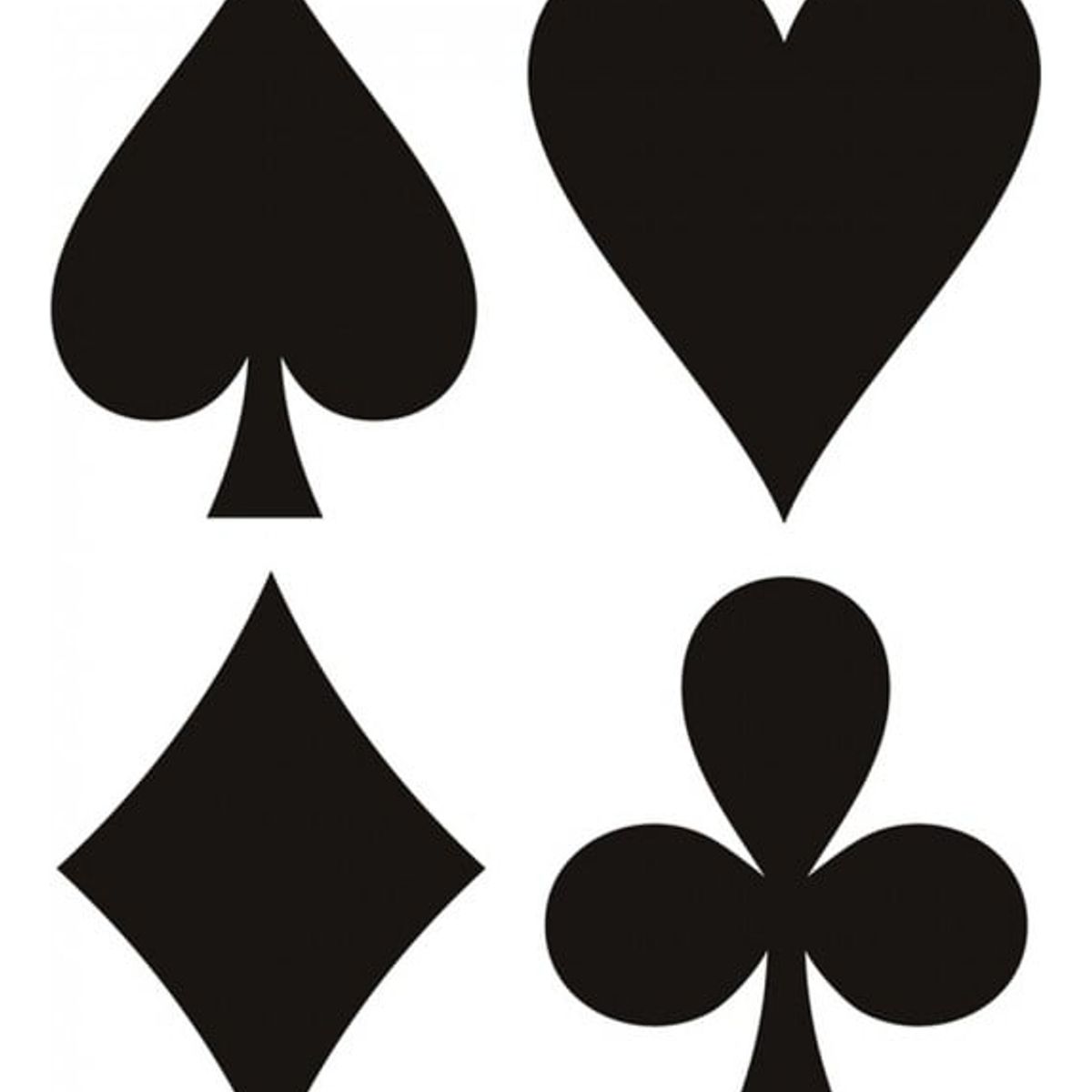 GENERICO - Decomural Club Heart Diamond Card Games WS-19146