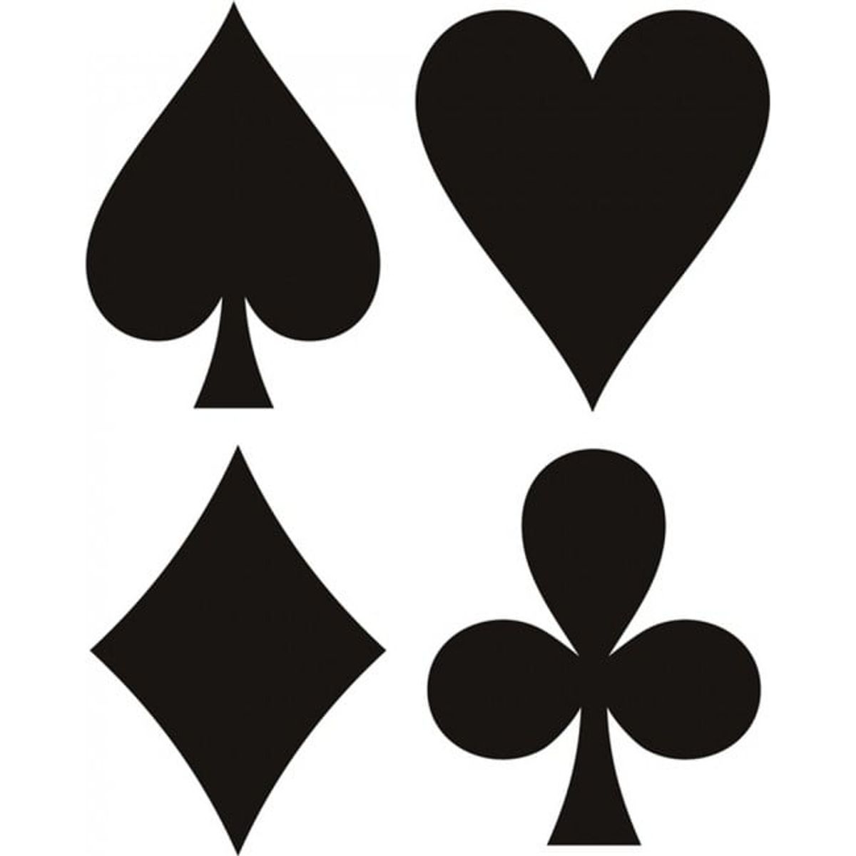 GENERICO - Decomural Club Heart Diamond Card Games WS-19146