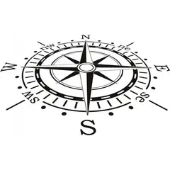 GENERICO - Decomural Compass Navigation Nautical Sailing WS-19147