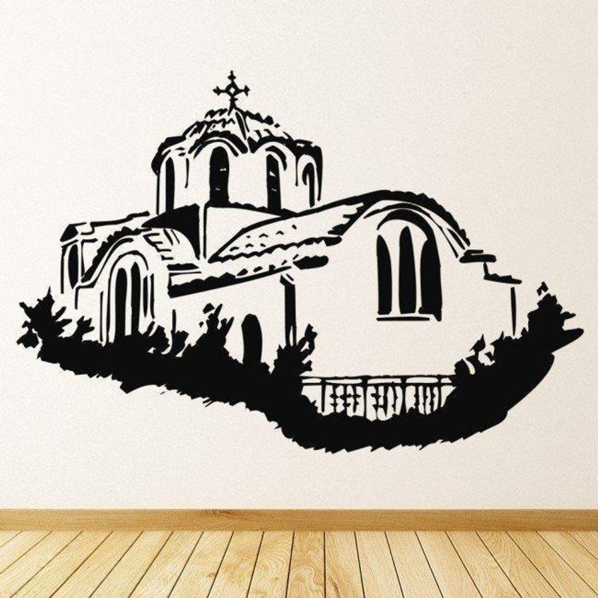 GENERICO - Decomural Greek Church Religious Building WS-17881