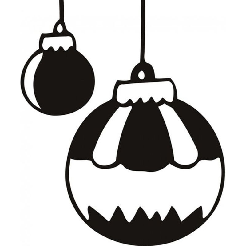 GENERICO - Decomural Christmas Bauble Festive Xmas WS-17891