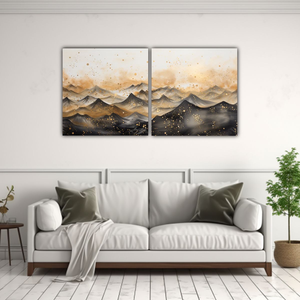 GENERICO - Cuadro De Paisaje De Montaña Duradero Con Estilo 120x60 Cm