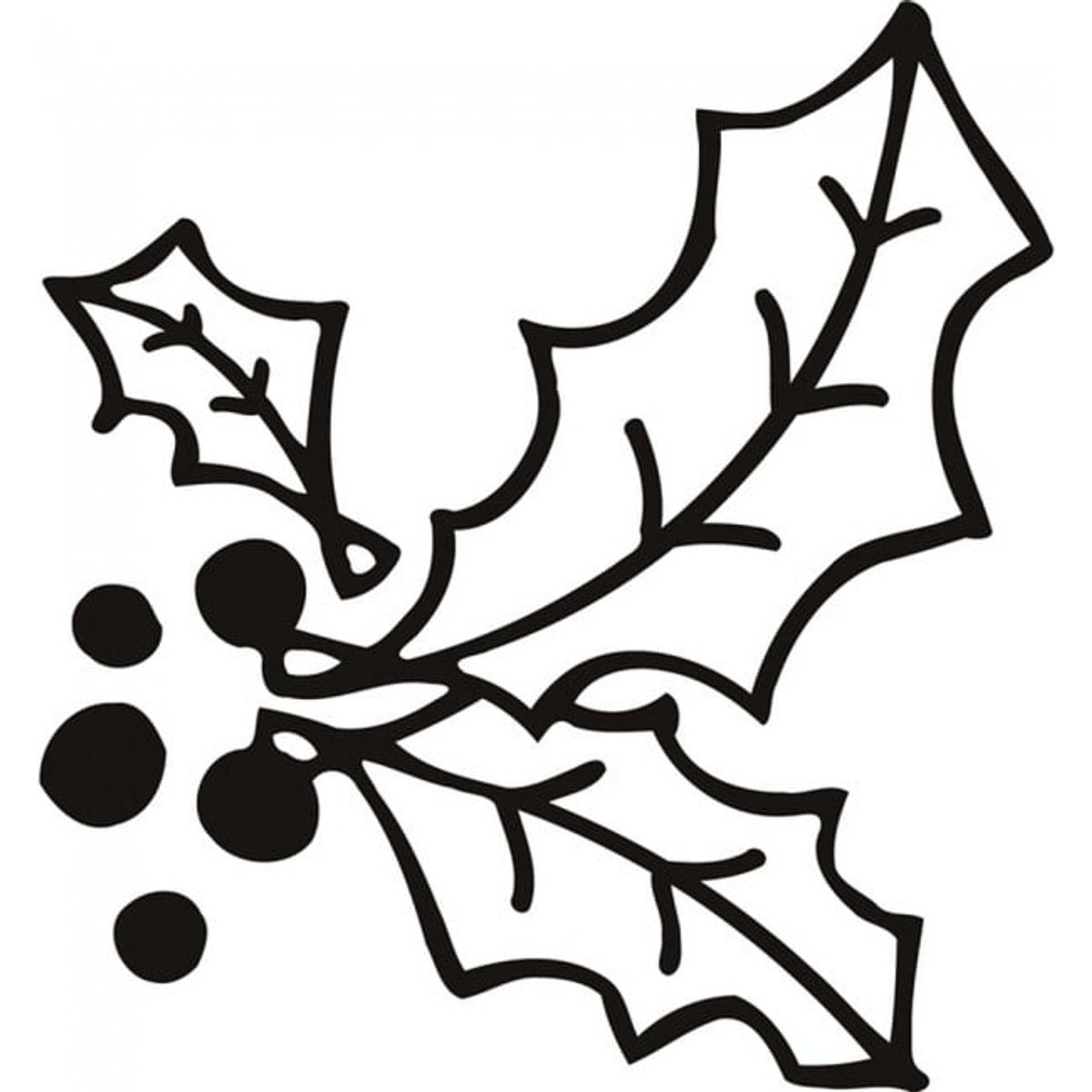 GENERICO - Decomural Xmas Holly Festive Christmas WS-17894