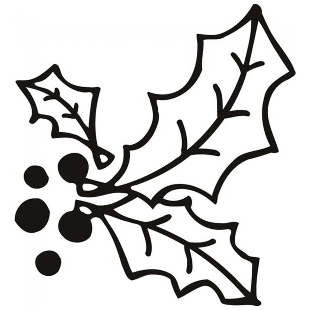GENERICO - Decomural Xmas Holly Festive Christmas WS-17894