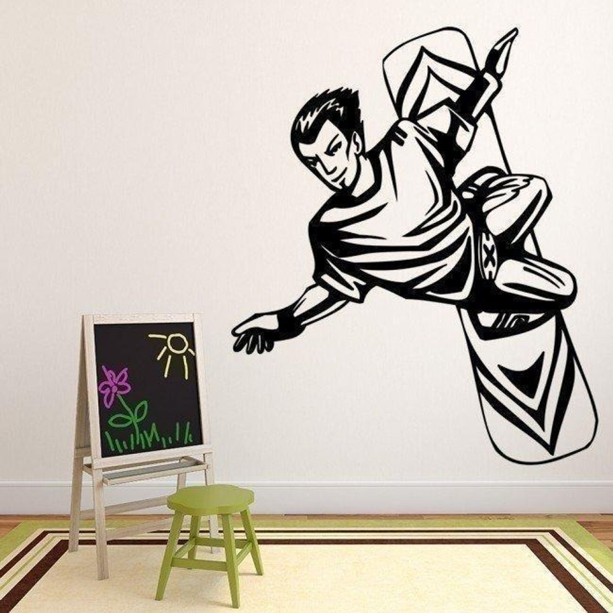 GENERICO - Decomural Snowboarder Extreme Sports WS-17896