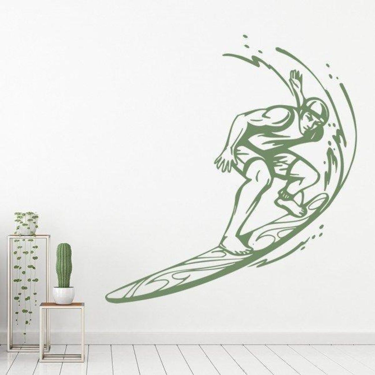 GENERICO - Decomural Surfboard Waves Surf WS-17901