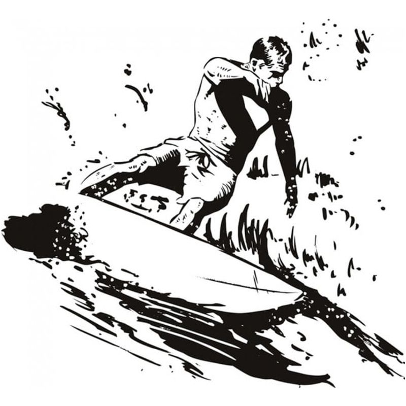 GENERICO - Decomural Surfing Surf WS-17902