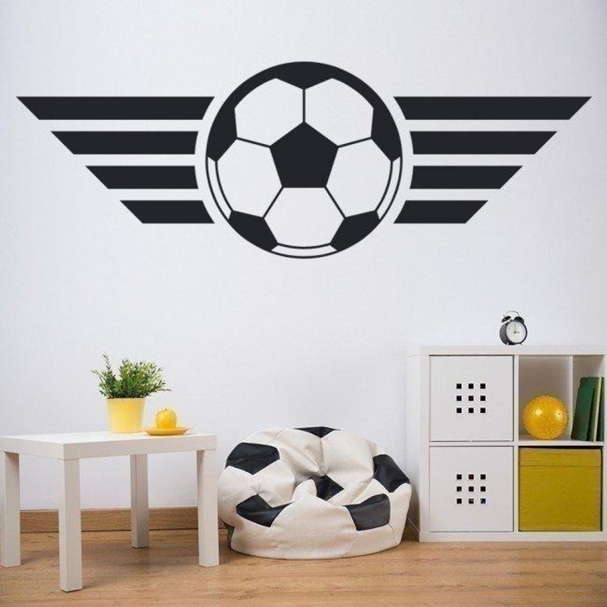 GENERICO - Decomural Football Badge Ball Sports WS-19184