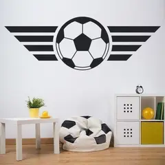 GENERICO - Decomural Football Badge Ball Sports WS-19184