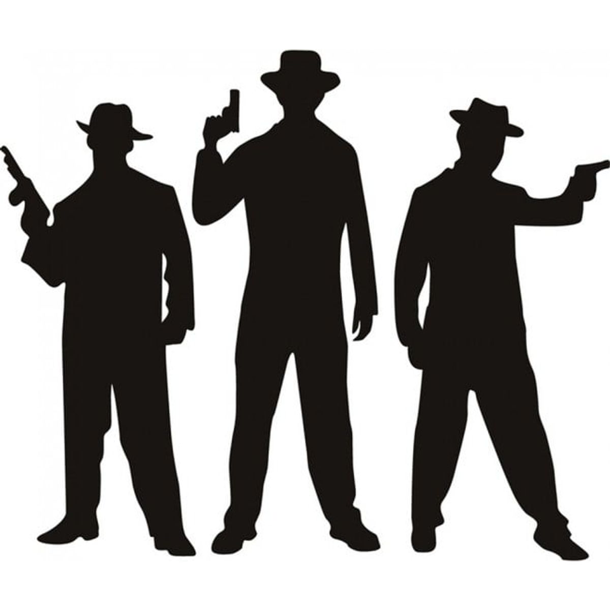 GENERICO - Decomural Gangster Mobster WS-19202