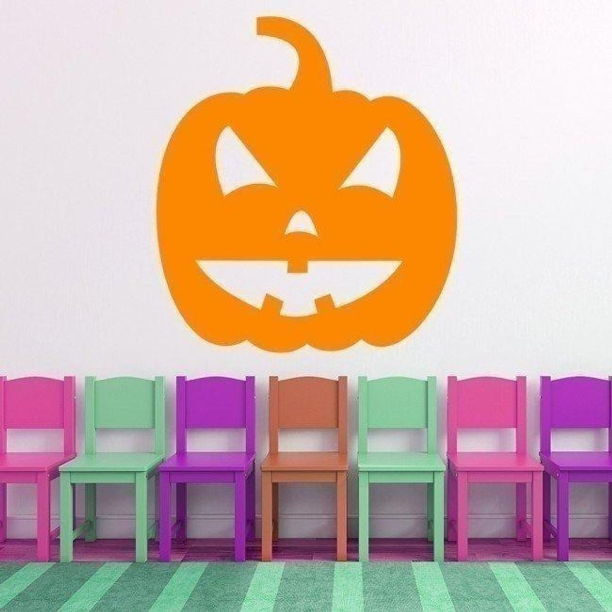 GENERICO - Decomural Spooky Pumpkin Halloween WS-19221