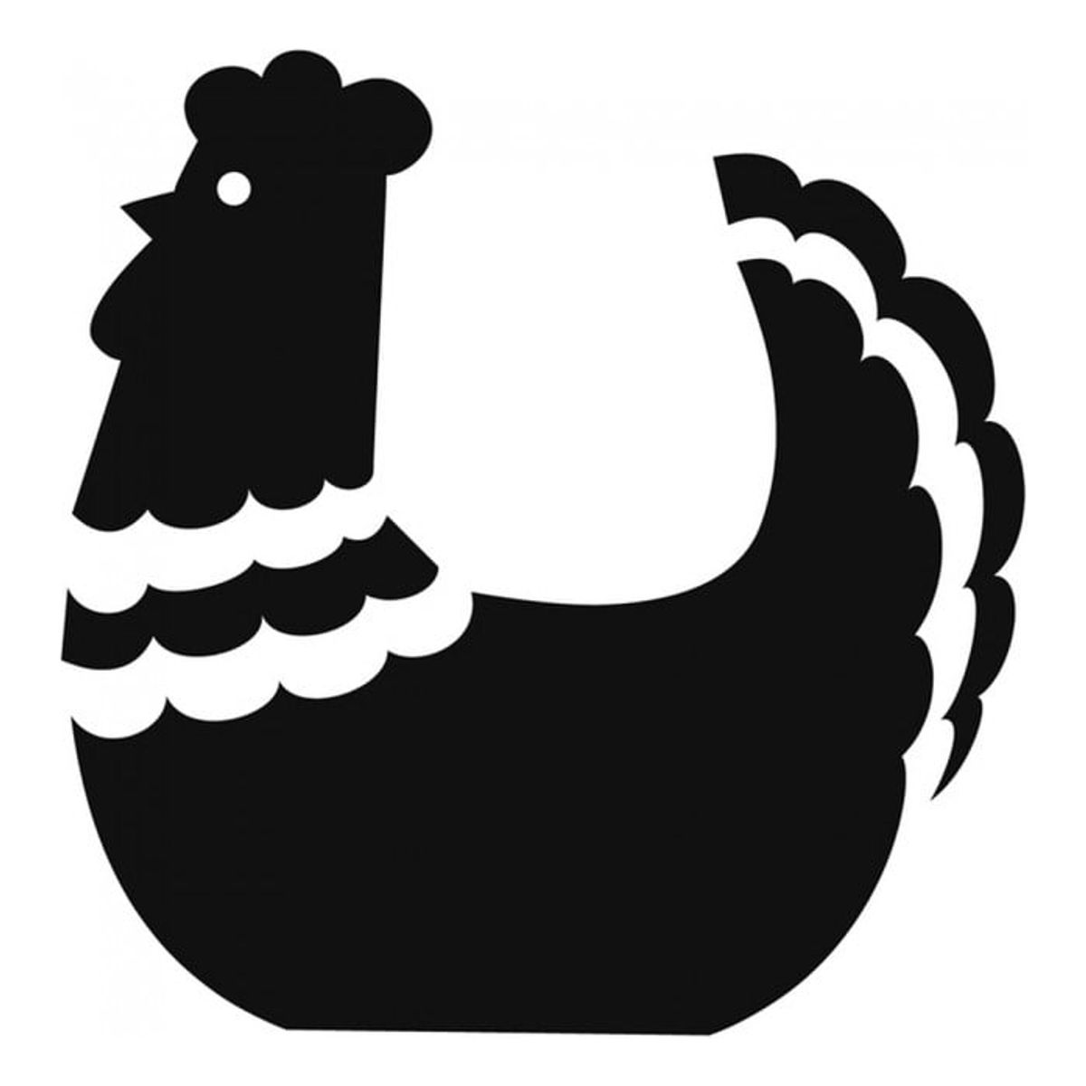 GENERICO - Decomural Hen Chicken Farm Animals Kitchen WS-19231