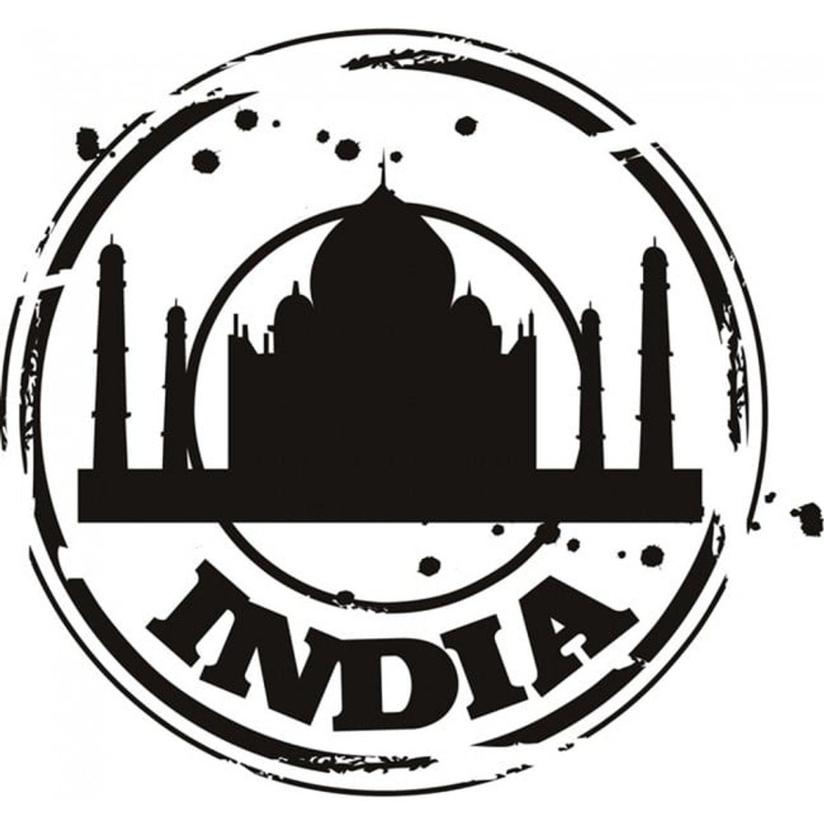 GENERICO - Decomural Taj Mahal India Badge WS-19242