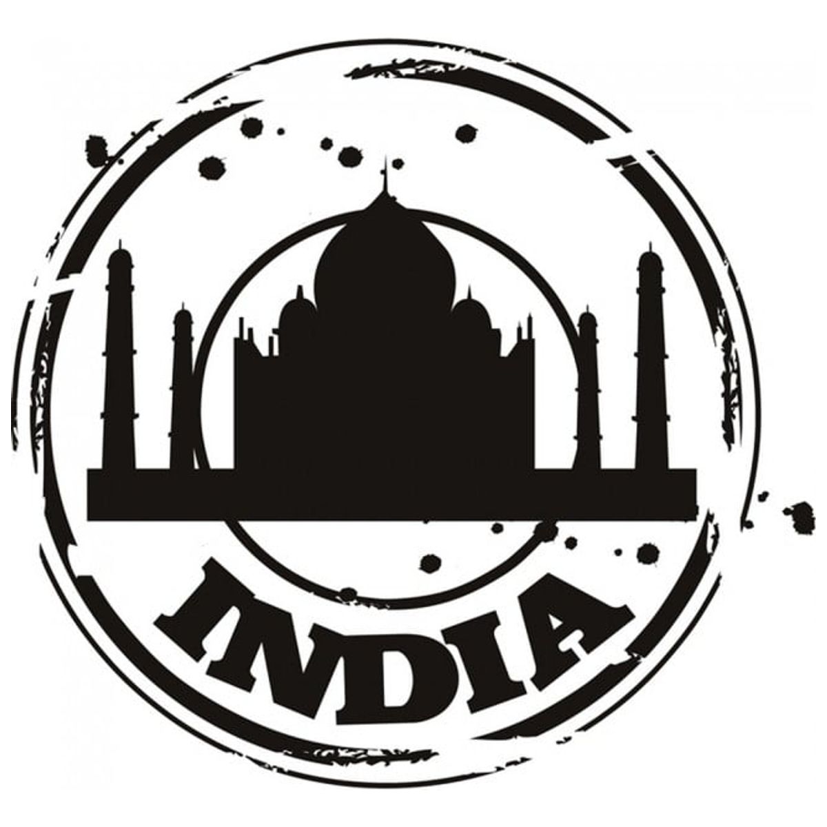 GENERICO - Decomural Taj Mahal India Badge WS-19242