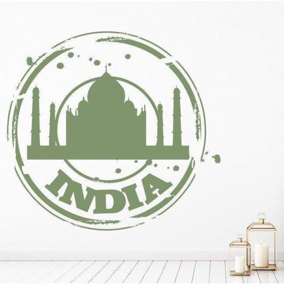 GENERICO - Decomural Taj Mahal India Badge WS-19242