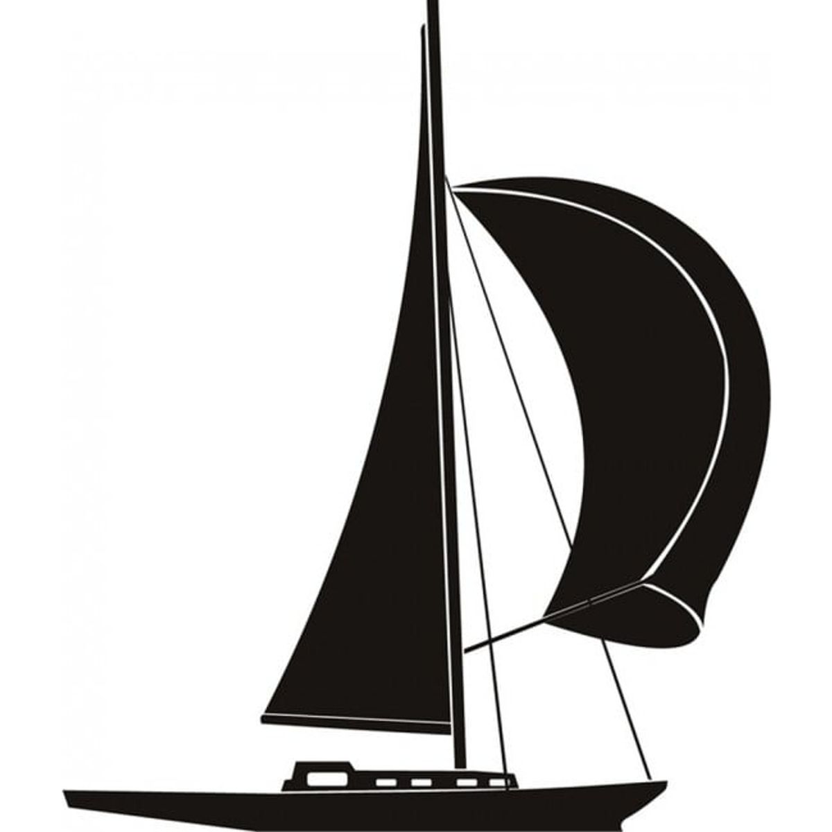 GENERICO - Decomural Sail Boat Ships Transport WS-17939