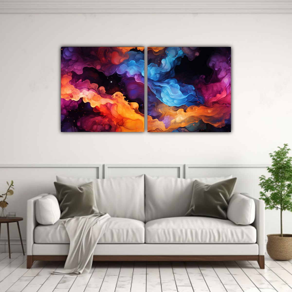 GENERICO - Pinturas Decorativas Abstractas Detalladas De 120x60 Cm