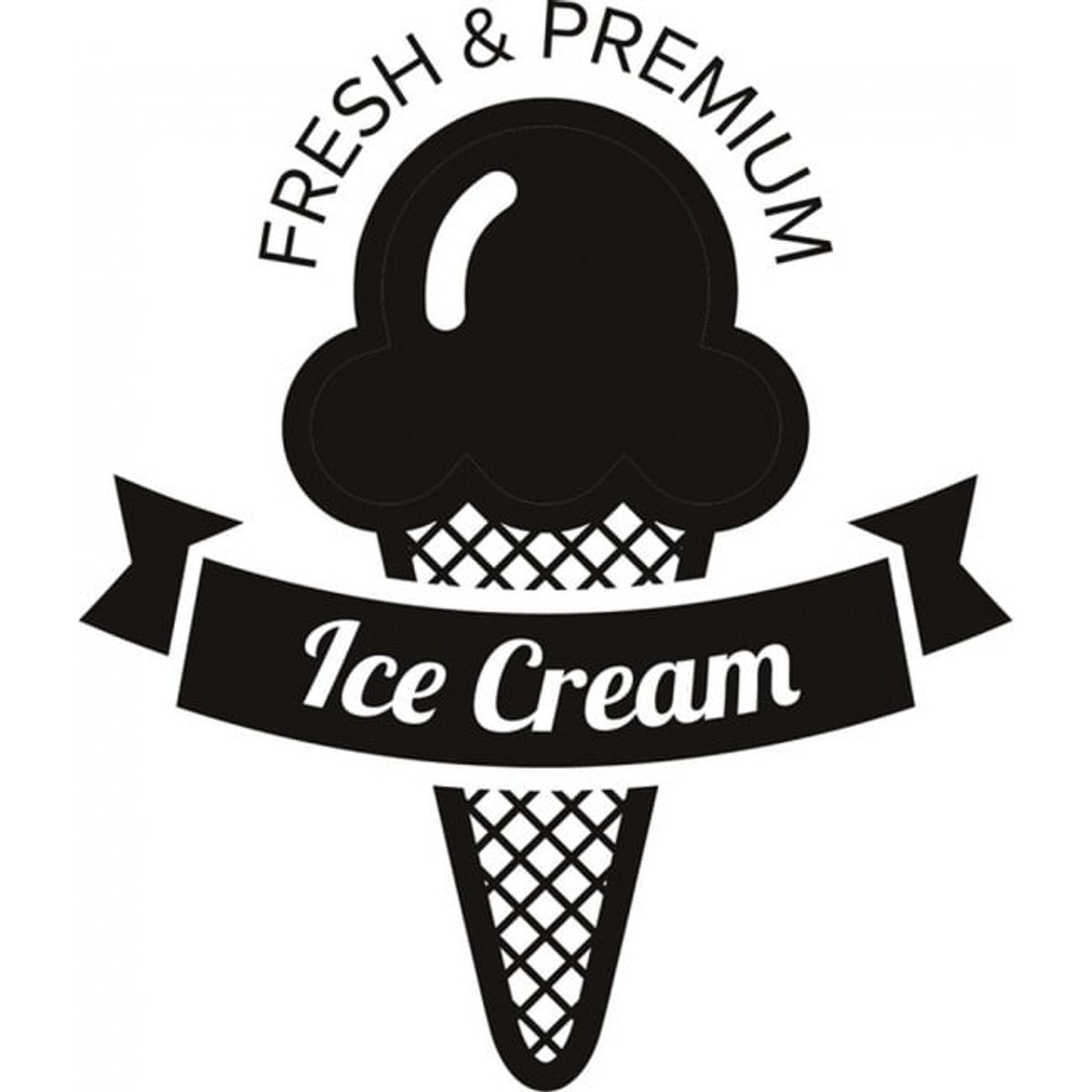GENERICO - Decomural Premium Ice Cream Kitchen Cafe WS-19249