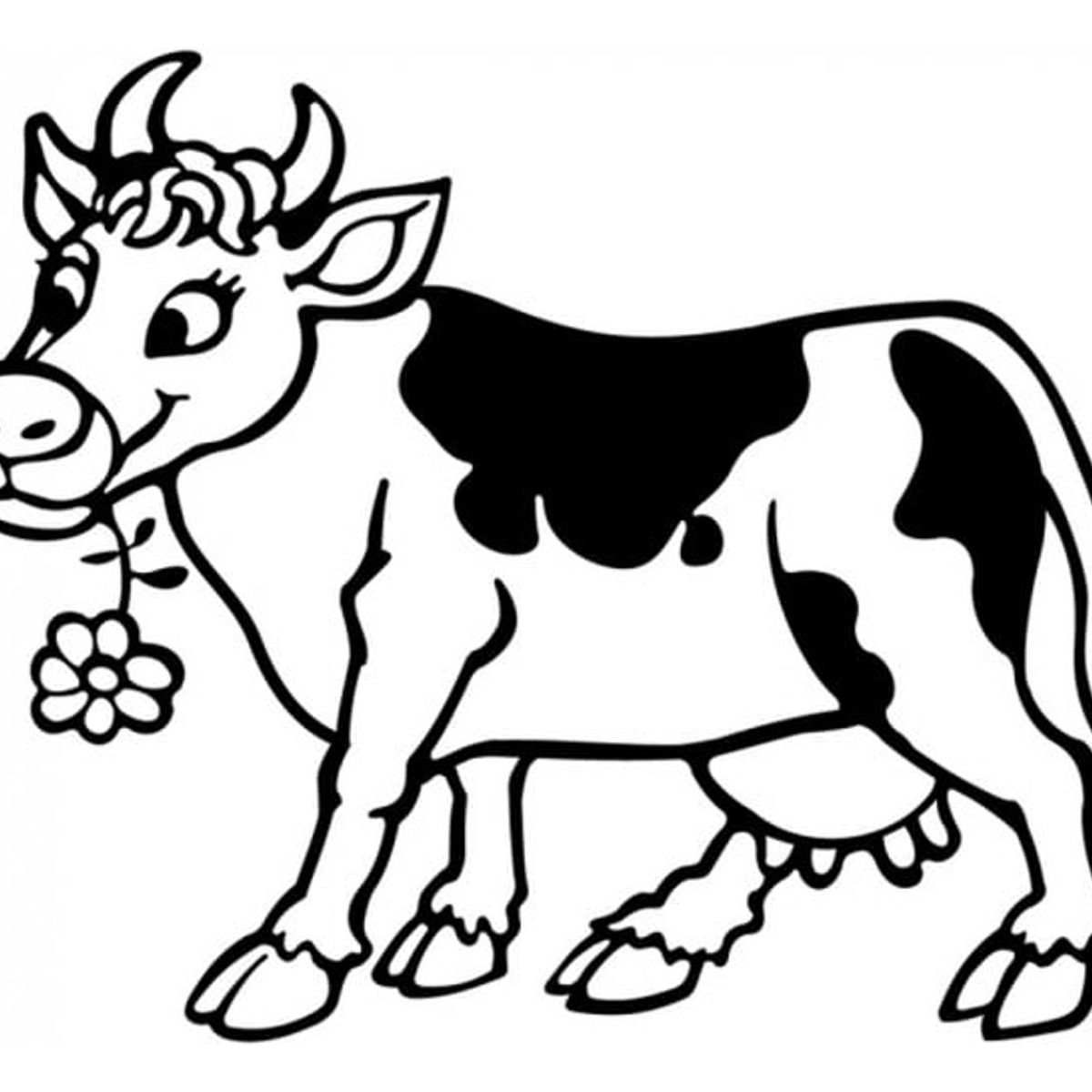 GENERICO - Decomural Daisy Cow Farm Animals WS-19258