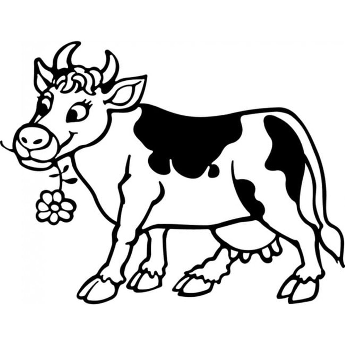 GENERICO - Decomural Daisy Cow Farm Animals WS-19258