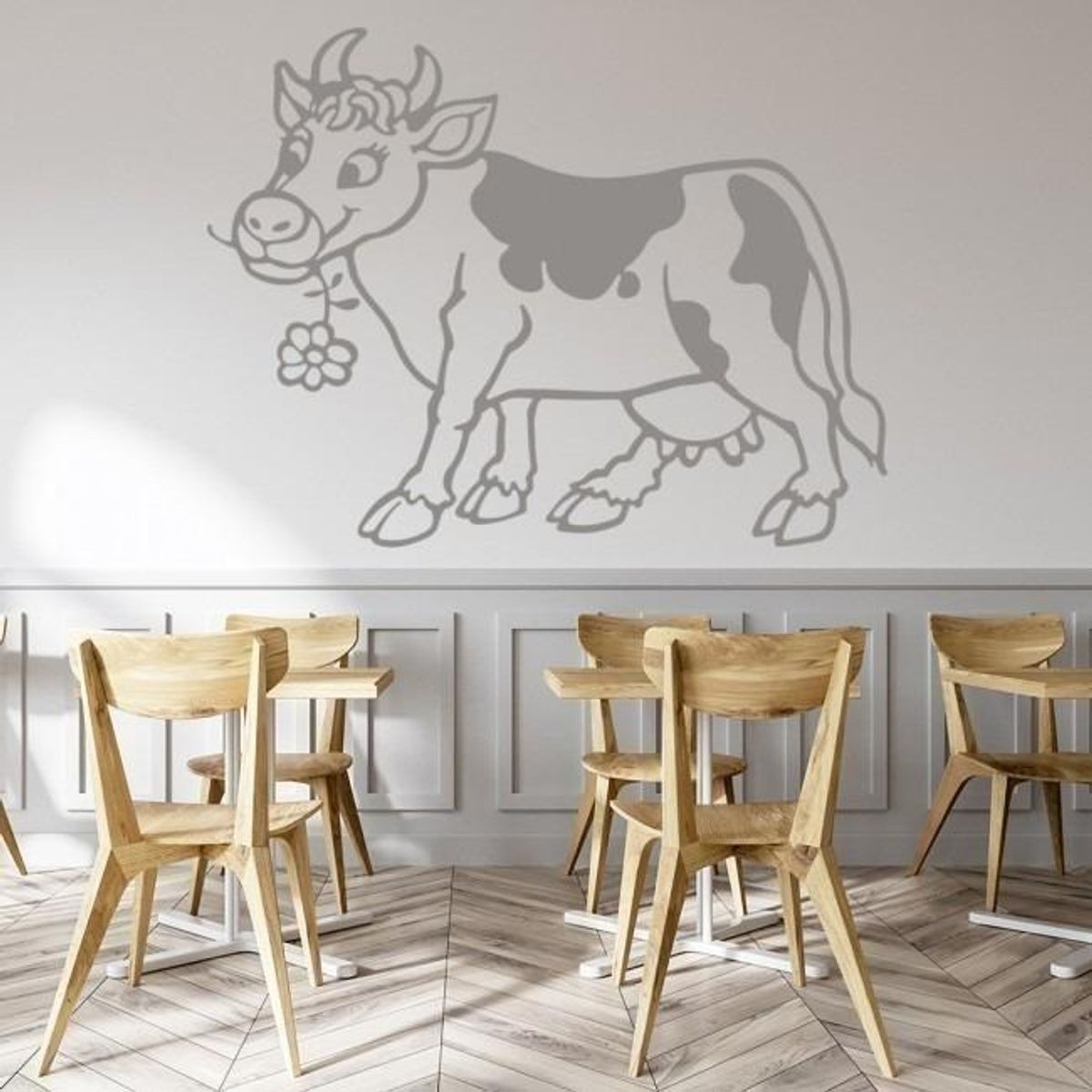 GENERICO - Decomural Daisy Cow Farm Animals WS-19258