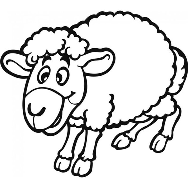 GENERICO - Decomural Sheep Farm Animals WS-19259