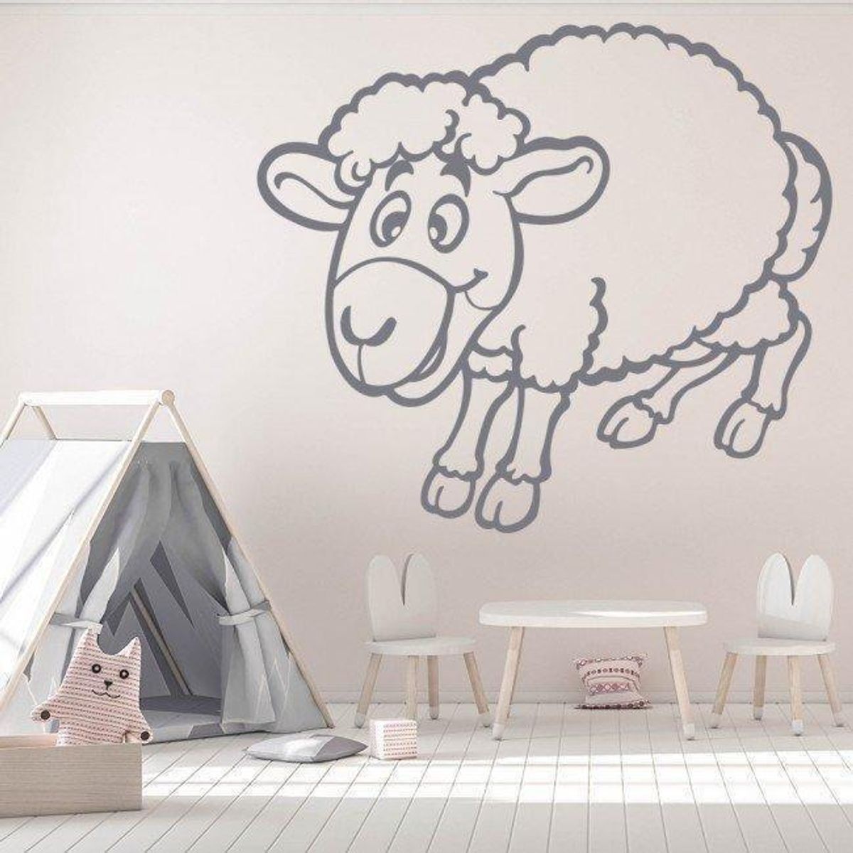 GENERICO - Decomural Sheep Farm Animals WS-19259