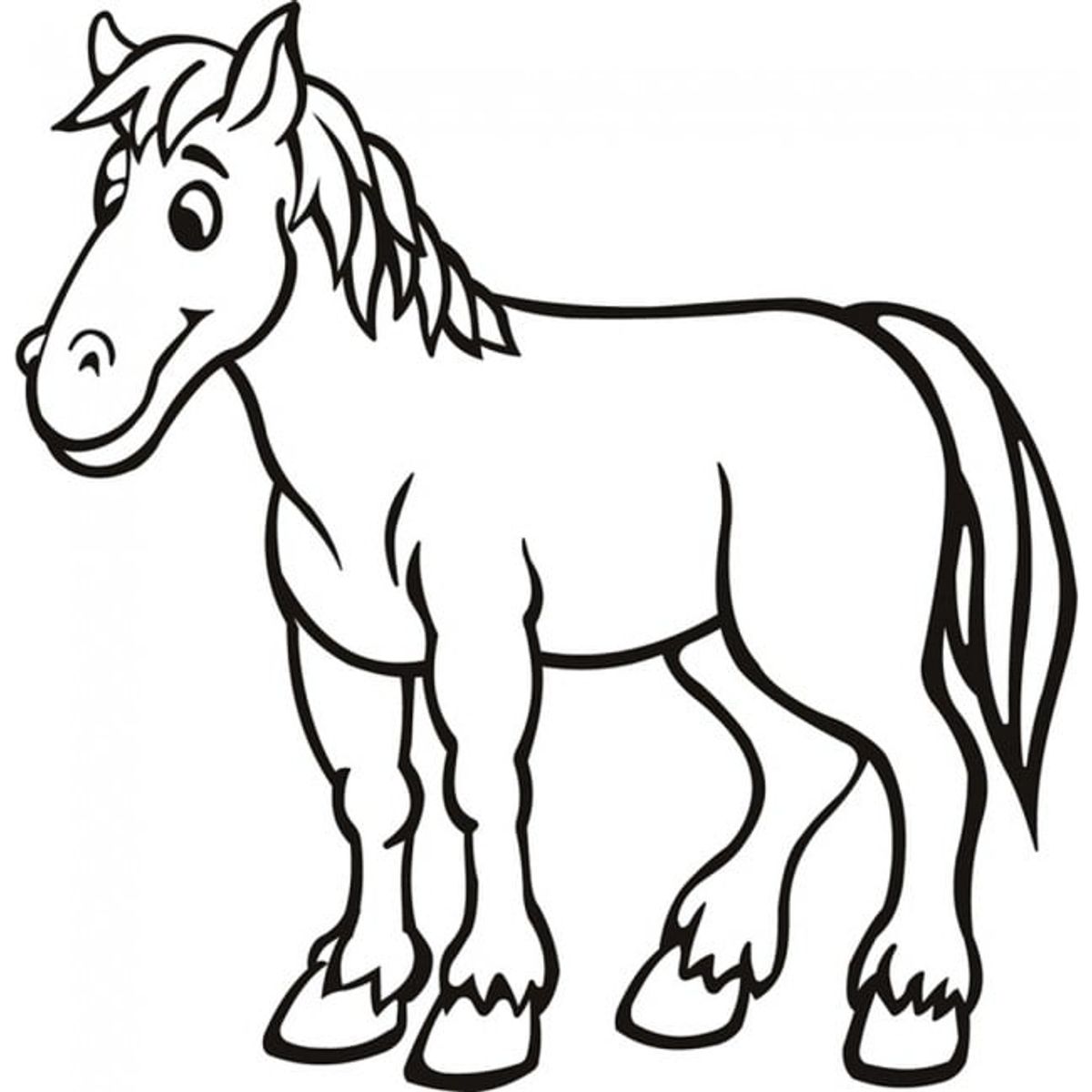 GENERICO - Decomural Pony Horse Kids WS-19260