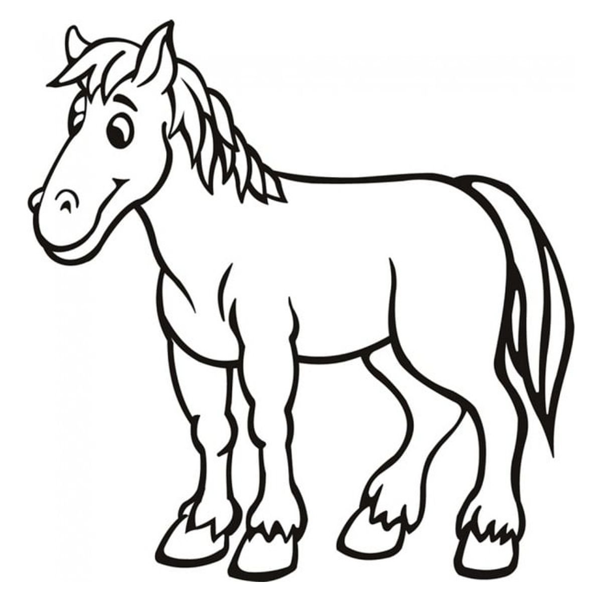 GENERICO - Decomural Pony Horse Kids WS-19260
