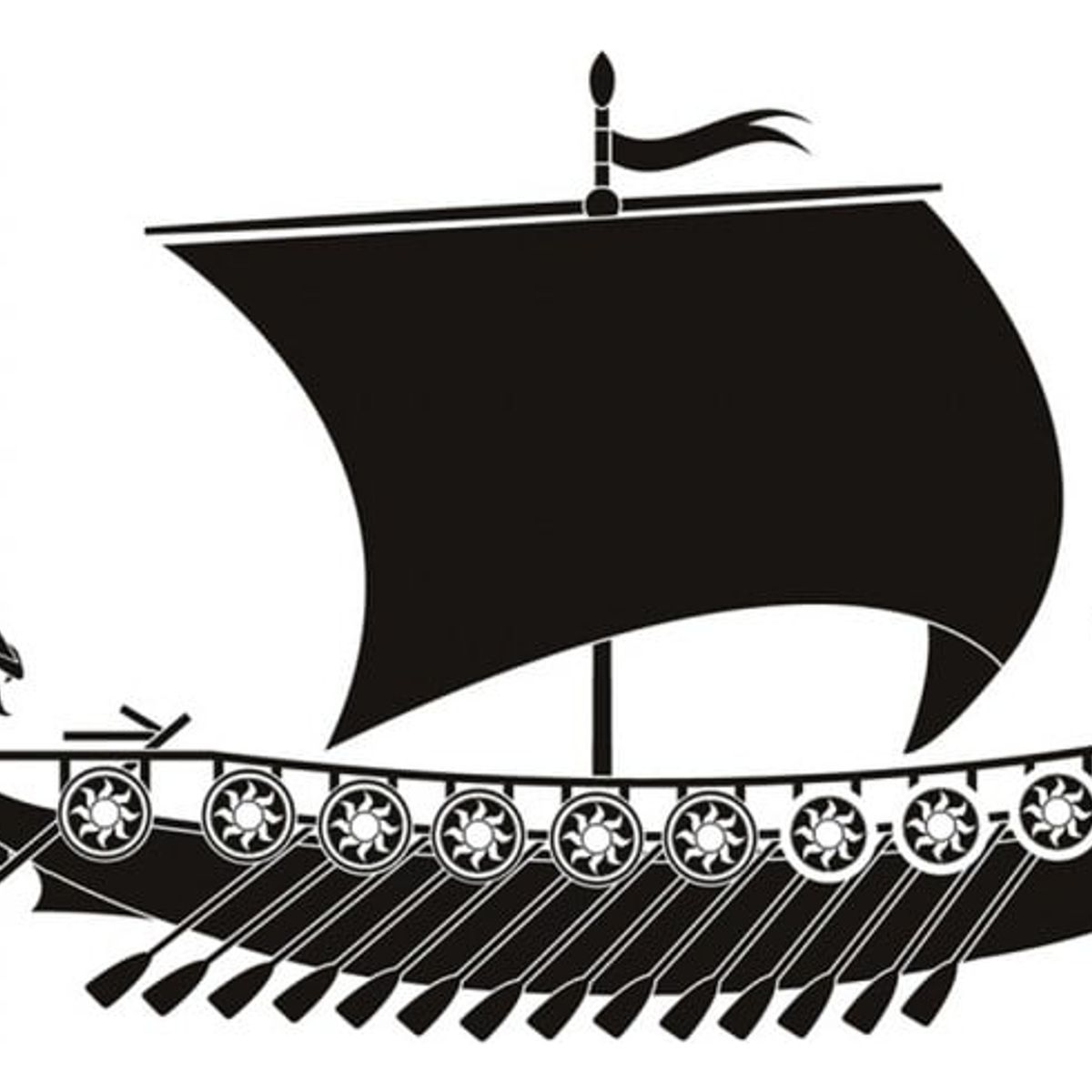 GENERICO - Decomural Viking Ship Battleship WS-17943