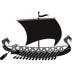 GENERICO - Decomural Viking Ship Battleship WS-17943