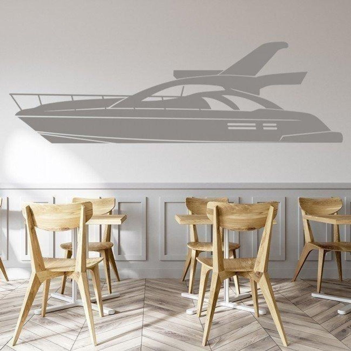 GENERICO - Decomural Luxury Speed Boat Sailing Ships WS-17951