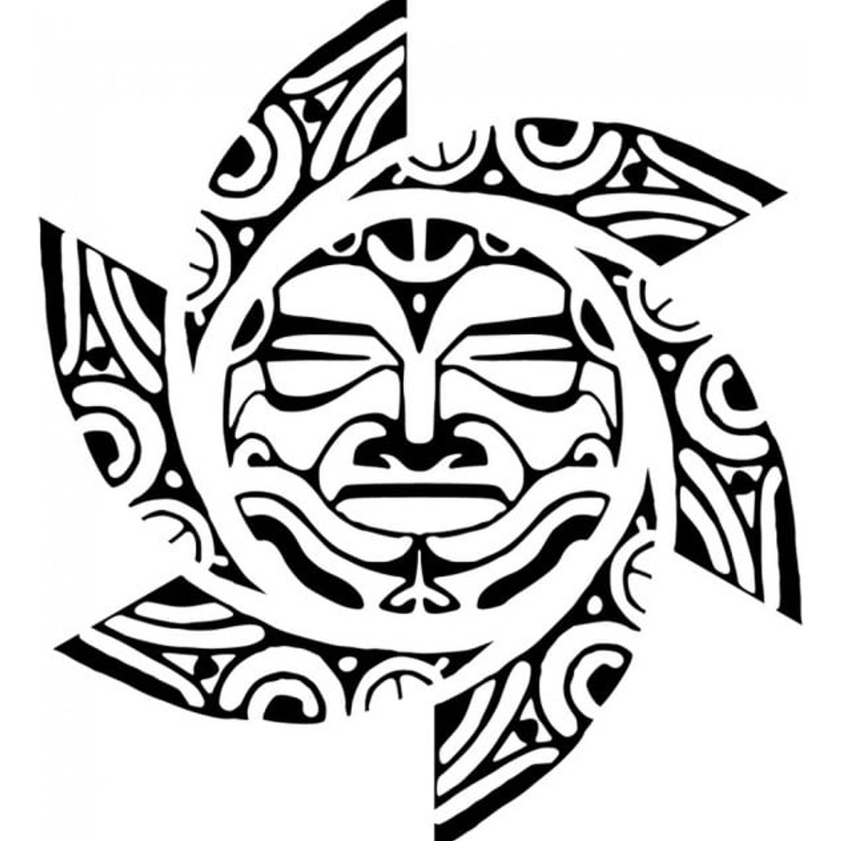 GENERICO - Decomural Tribal Sun WS-17954