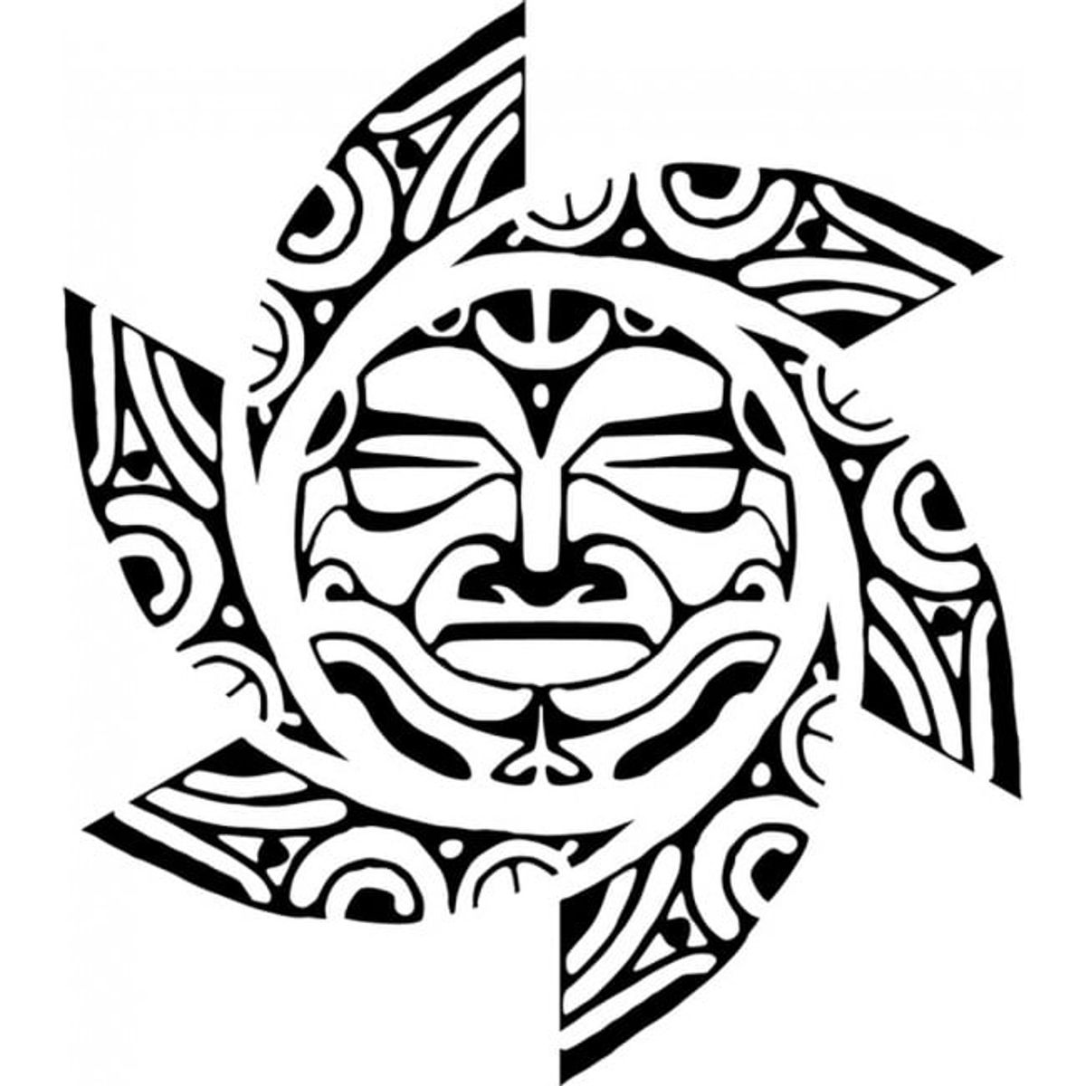 GENERICO - Decomural Tribal Sun WS-17954