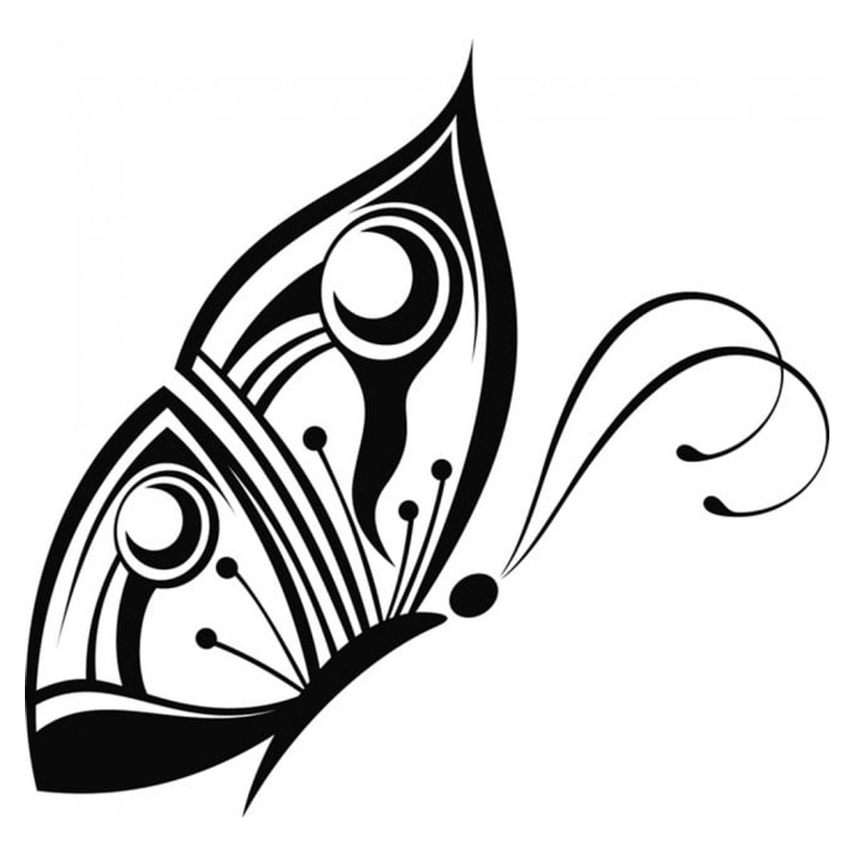 GENERICO - Decomural Spot Butterfly Butterflies WS-17958