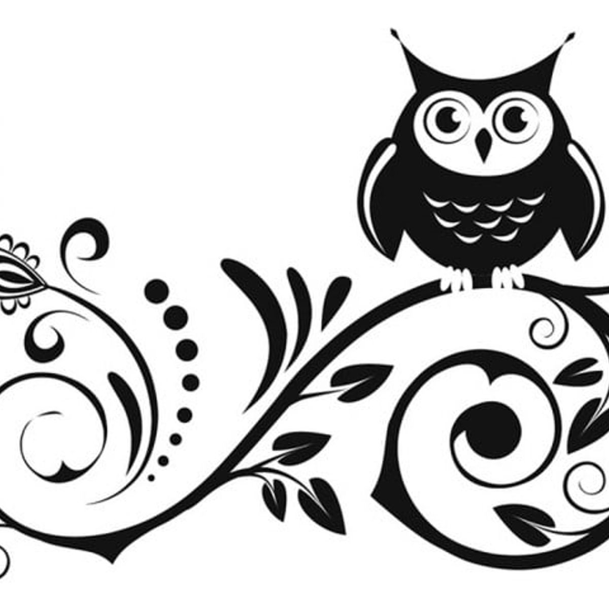 GENERICO - Decomural Floral Owl Nursery WS-19278