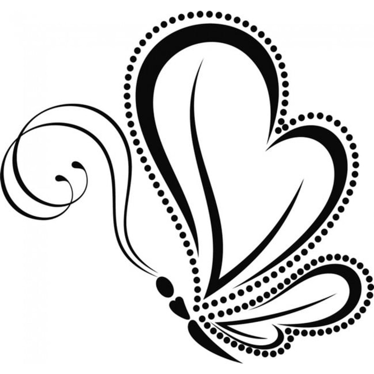 GENERICO - Decomural Cute Butterfly Butterflies WS-17968