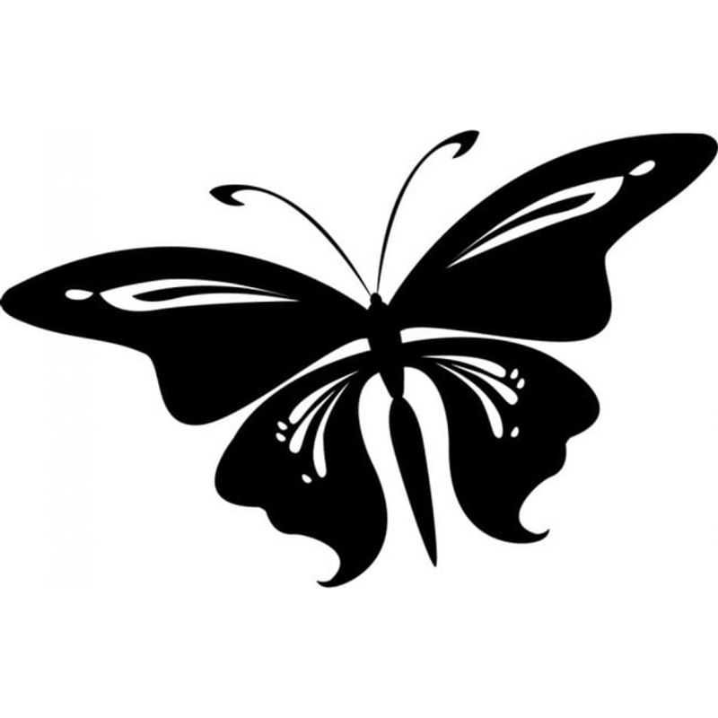 GENERICO - Decomural Simple Butterfly Butterflies WS-17972