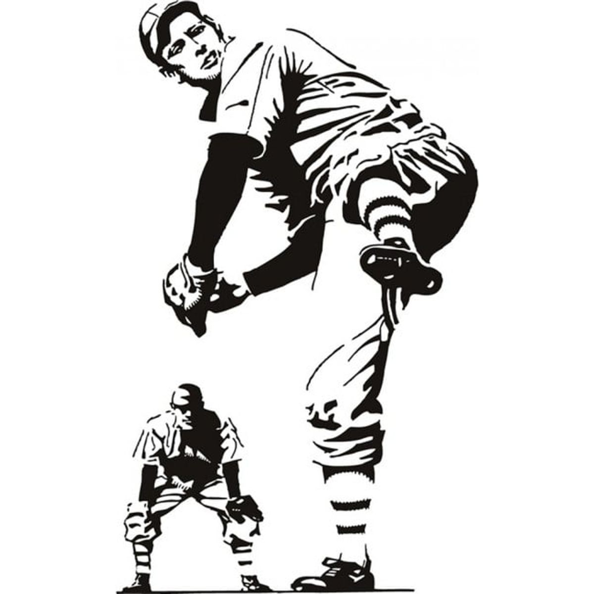 GENERICO - Decomural Baseball Games Sports WS-17974