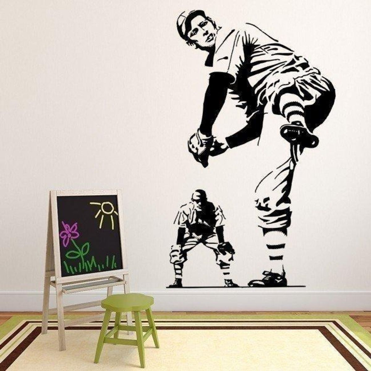 GENERICO - Decomural Baseball Games Sports WS-17974