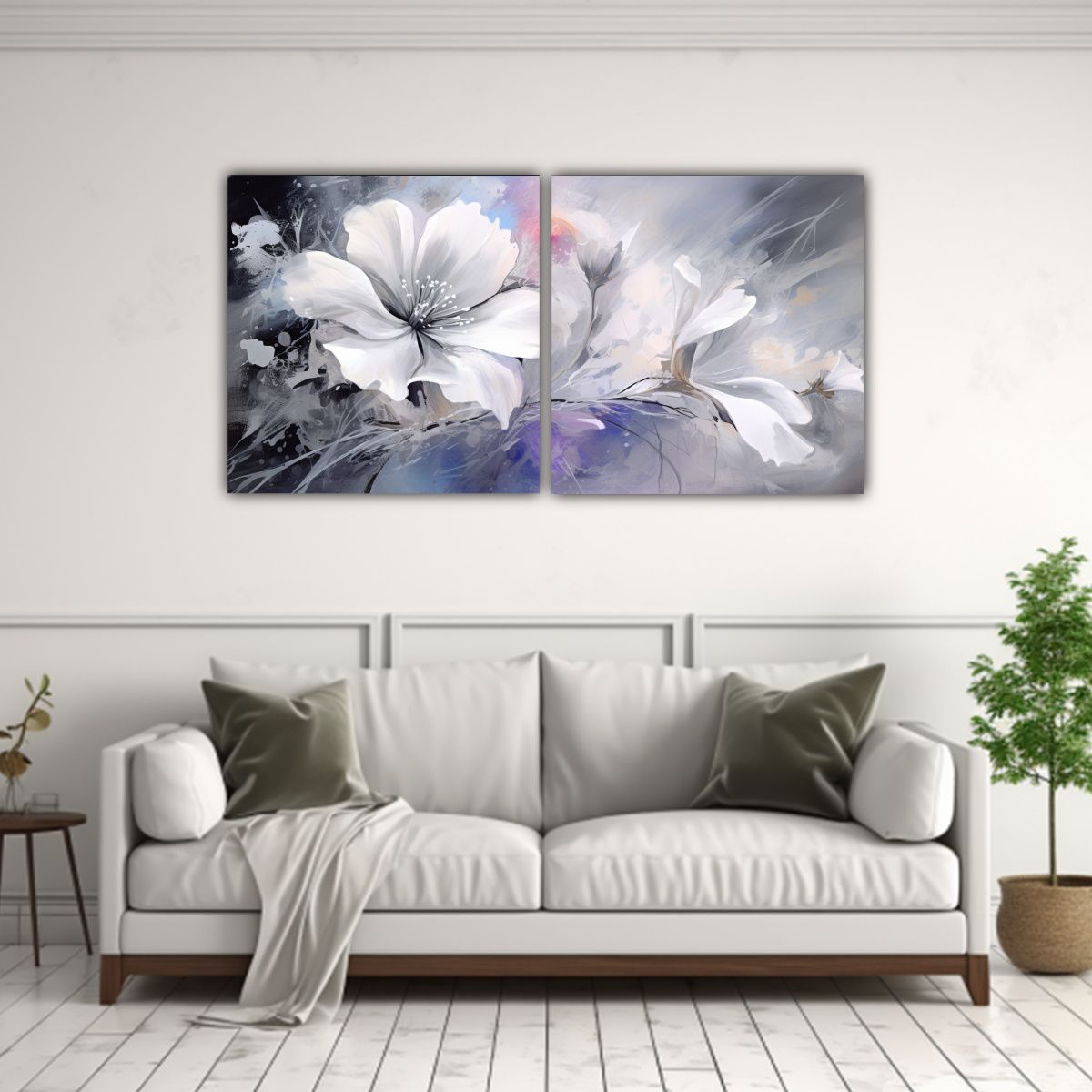 GENERICO - Artes Patron Intenso Set 2 Inspiración Neonoir 120x60 Cm