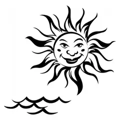 GENERICO - Decomural Happy Sunshine Seaside WS-19335