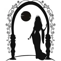GENERICO - Decomural Fairytale Princess WS-19347