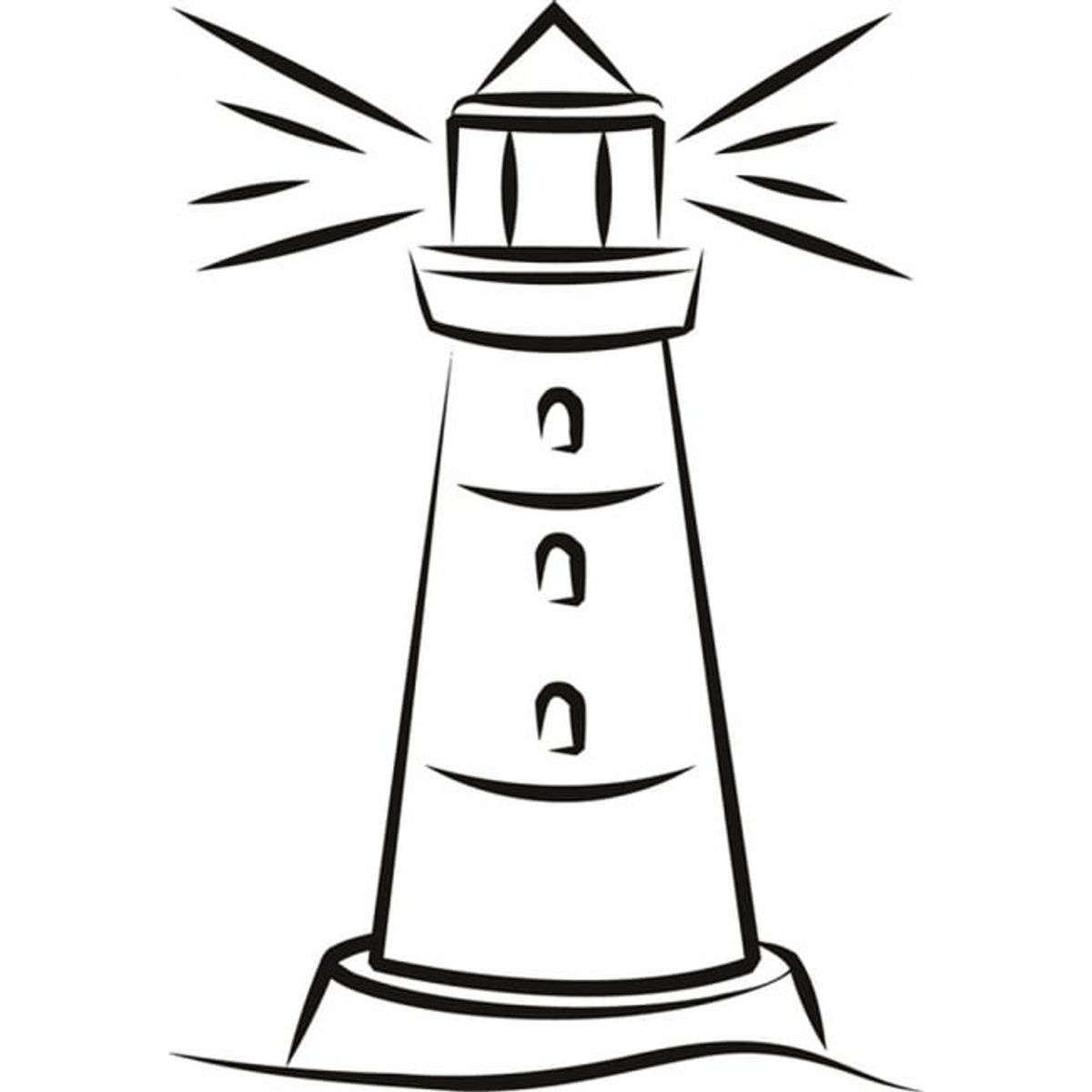 GENERICO - Decomural Lighthouse Seaside Nautical WS-19351