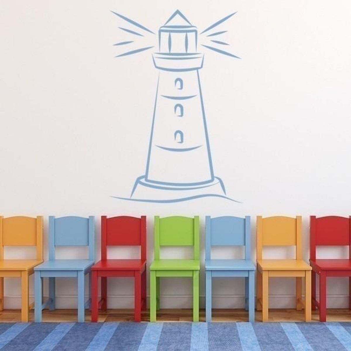 GENERICO - Decomural Lighthouse Seaside Nautical WS-19351