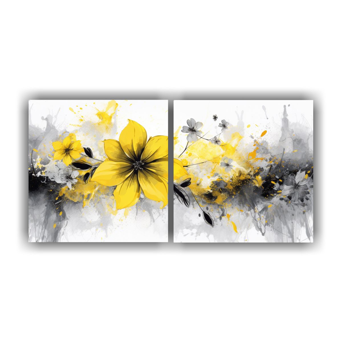 GENERICO - Pintura Decorativa Con Estilo Neonoir Y Pincel 140x70 Cm